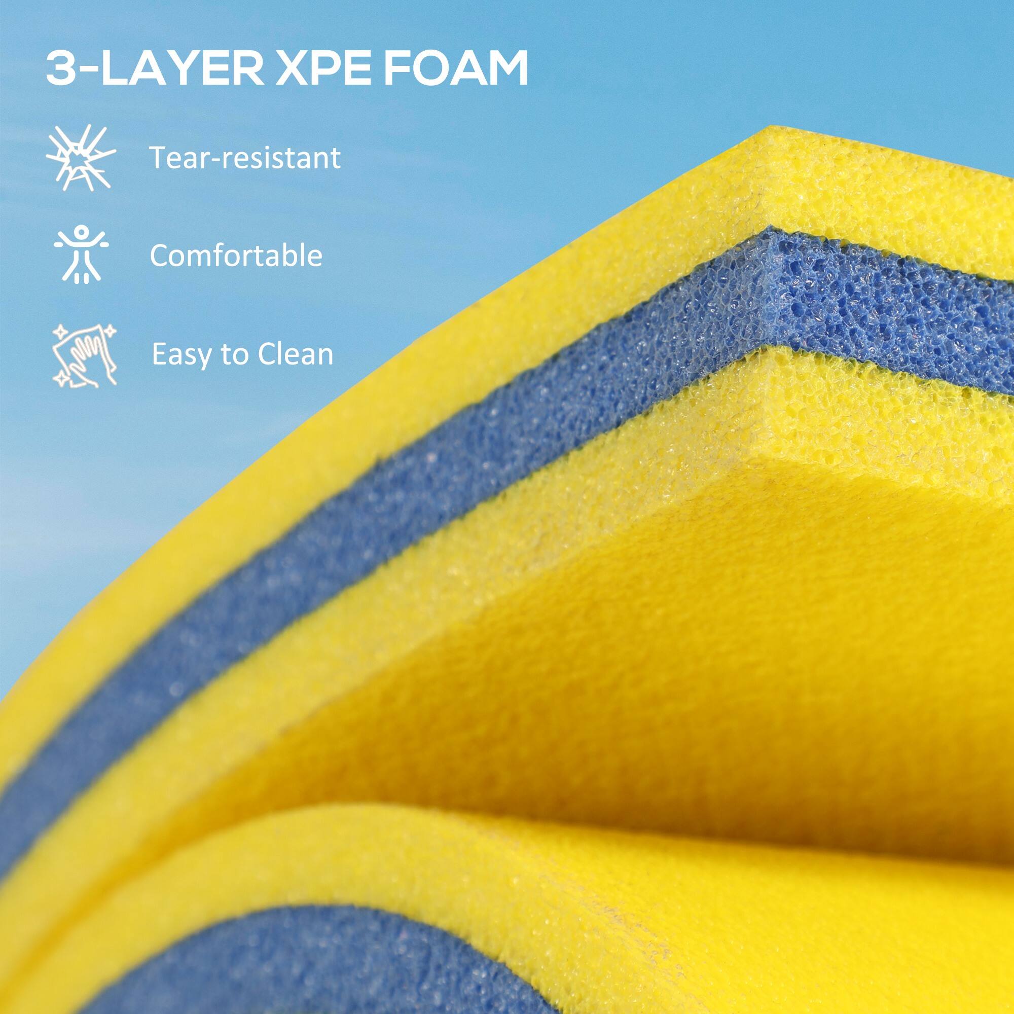 3-LAYER XPE FOAM Tear-resistant Comfortable Easy to Clean
