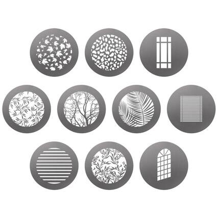 Front. Westcott - Westcott Environmental Gobo Pack for Optical Spot by Lindsay Adler, 10-Pack.