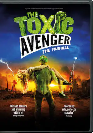 Front. The Toxic Avenger: The Musical - DVD.