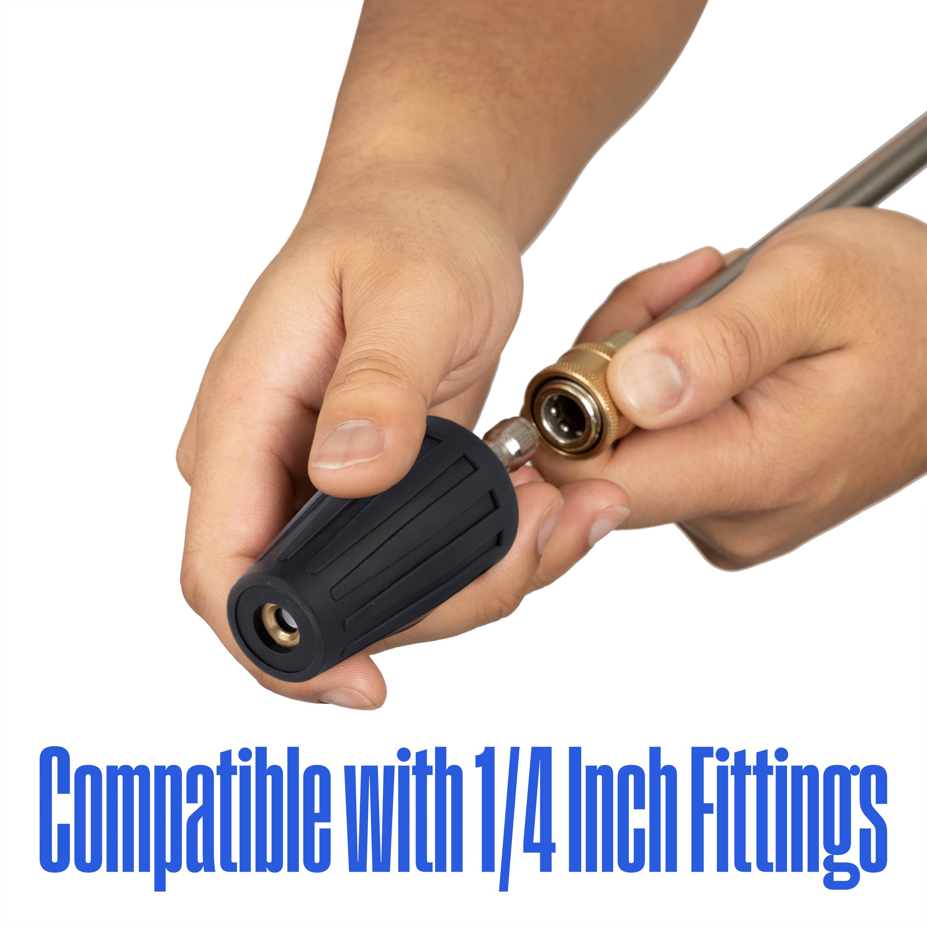 Compatible with 1/4 Inch Fittings