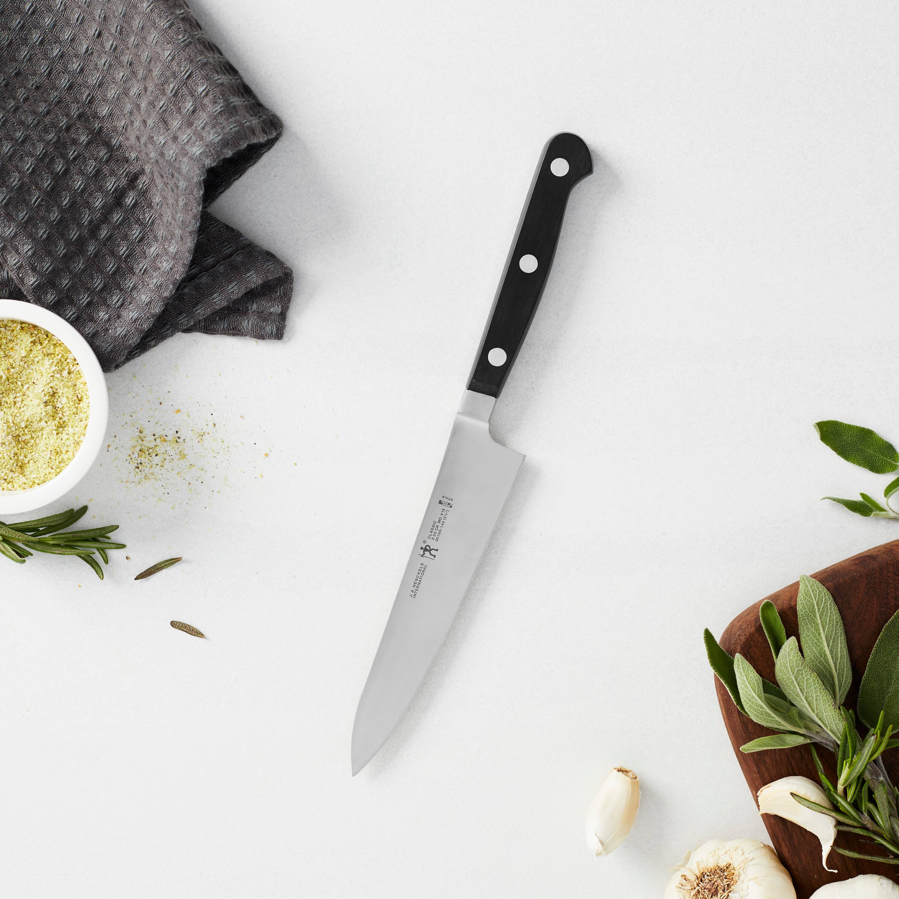 Alt View 1. Henckels - Henckels CLASSIC 5.5-inch Prep Knife - Stainless Steel.