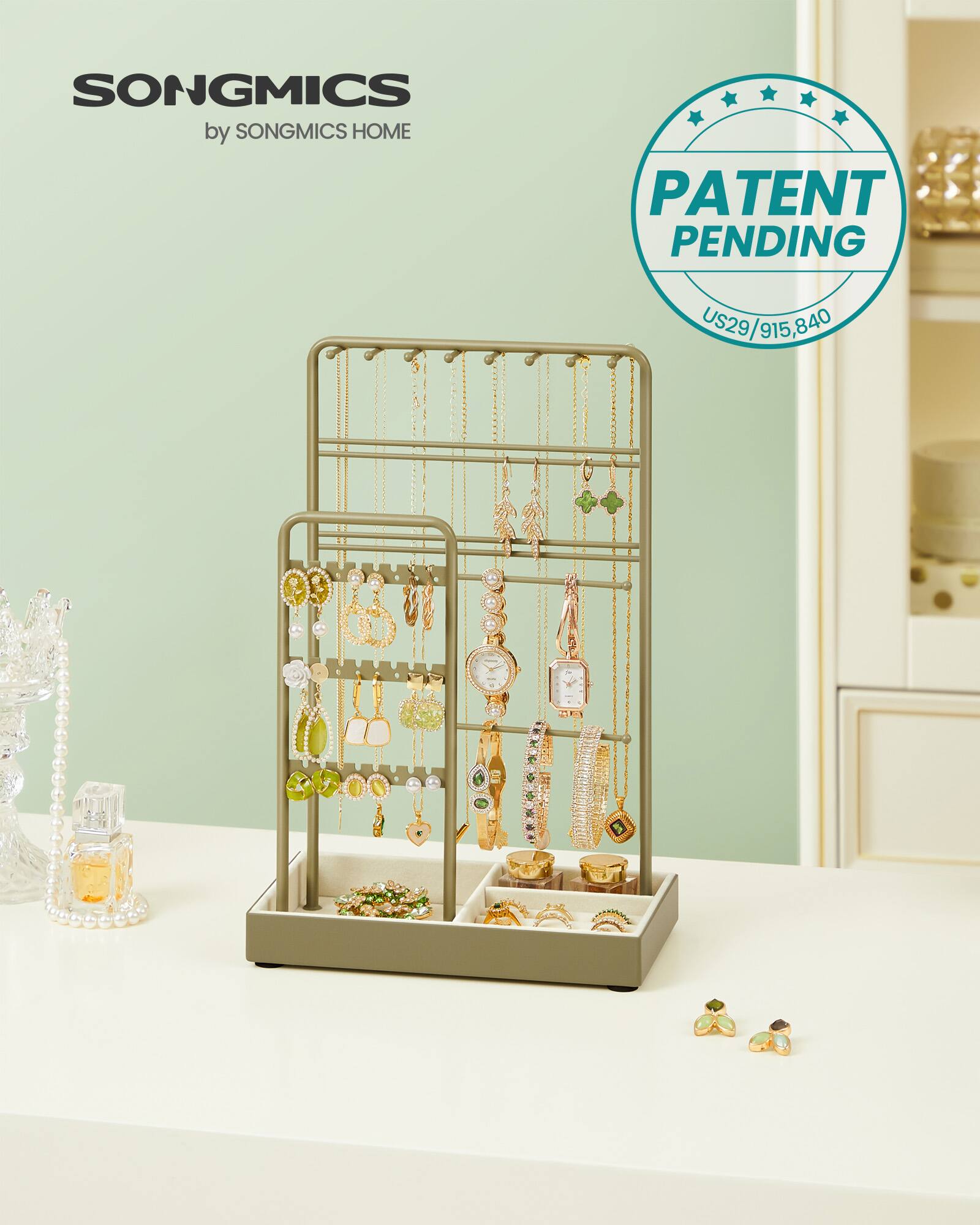 SONGMICS by SONGMICS HOME  
PATENT PENDING  
US29/915,840