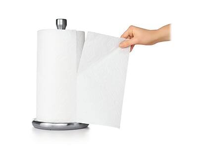 Alt View 2. OXO - OXO Good Grips Manual Kitchen Paper Towel Holder, Gray/Silver (13245000) - Gray/Silver.