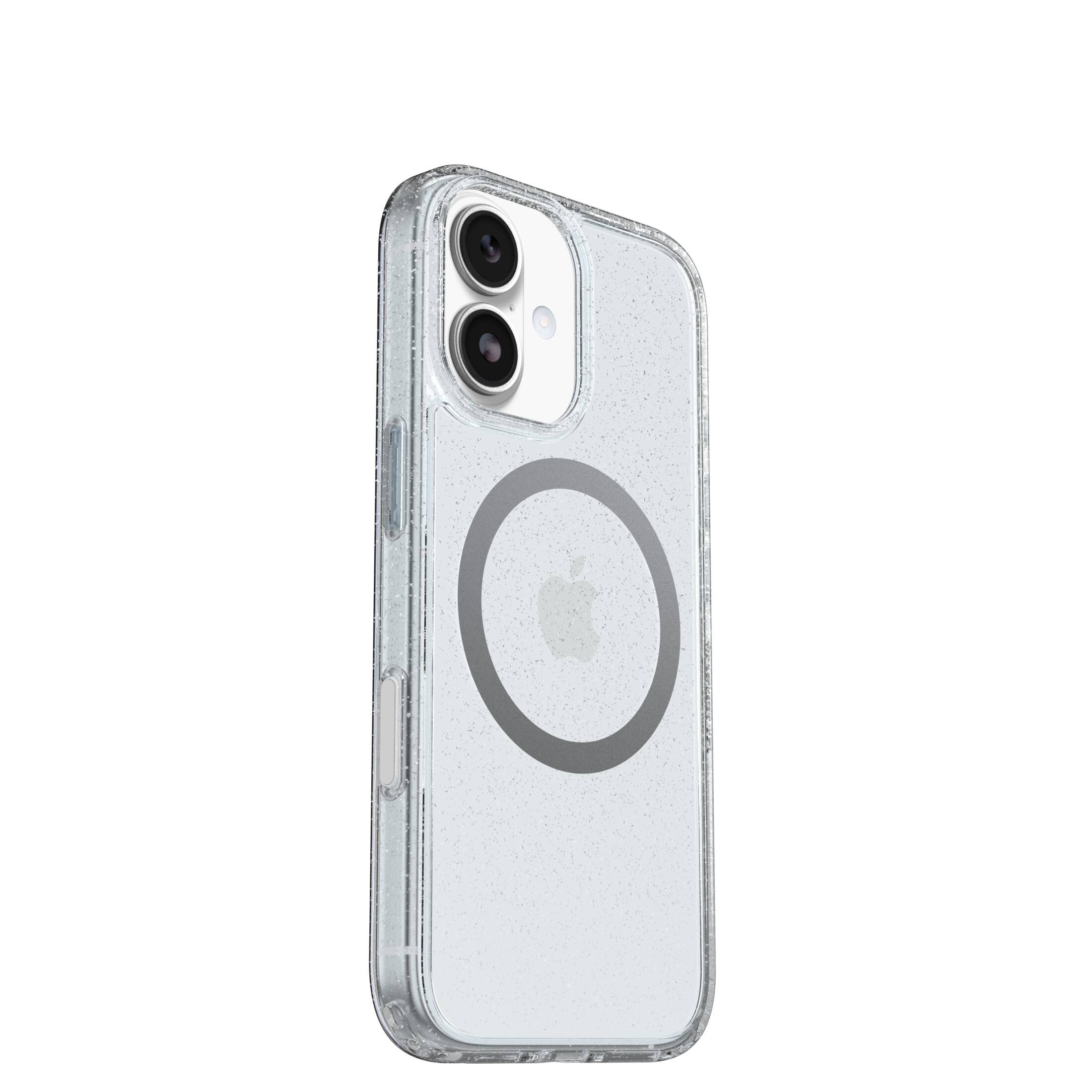 Angle. OtterBox - Symmetry Series Hard Shell for iPhone 17 - Stardust 4.0.