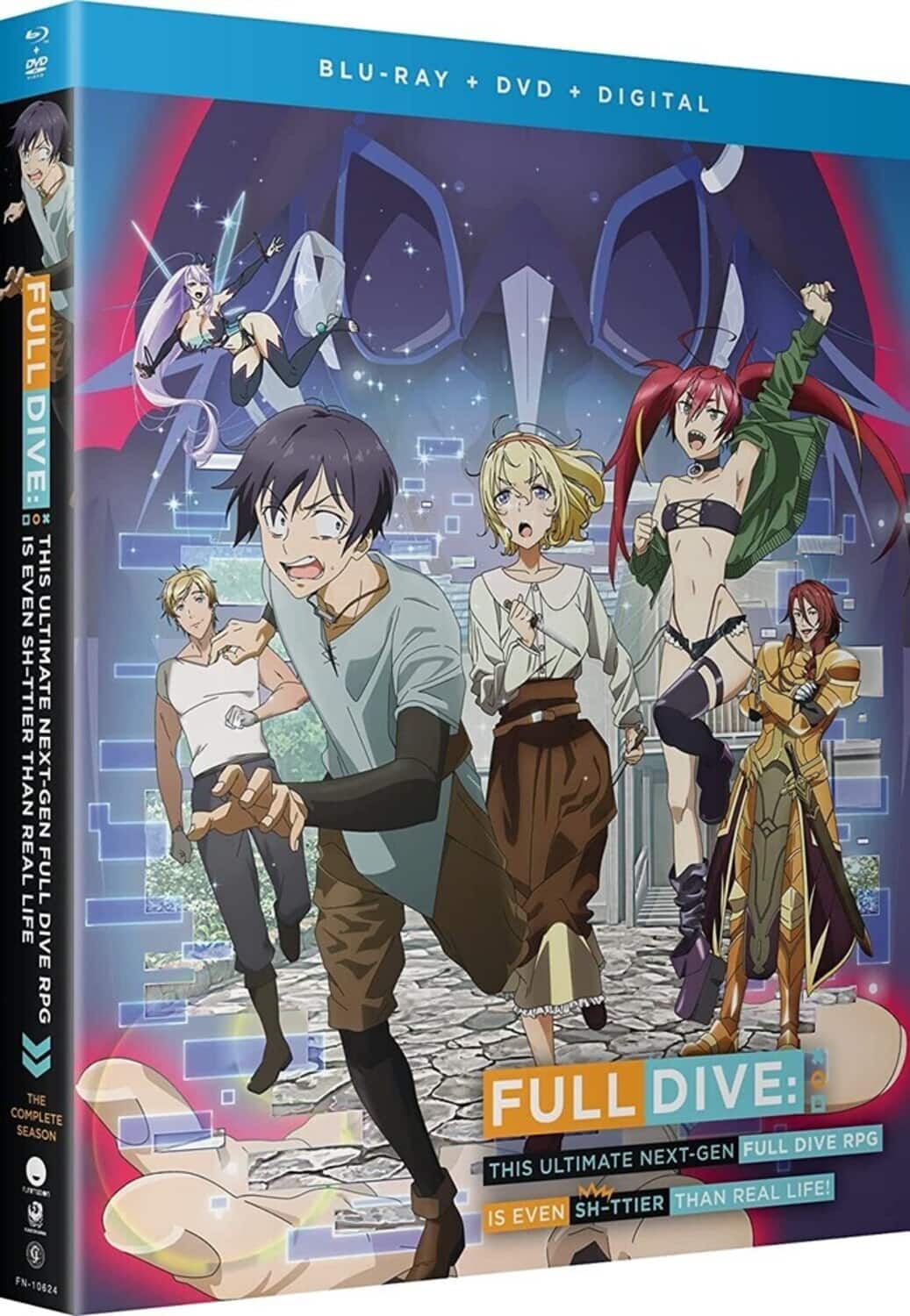 Full Dive: This Ultimate Next-Gen Full Dive Rpg Is Even Shittier Than Real Life! - The Complete Season  - BLU-RAY