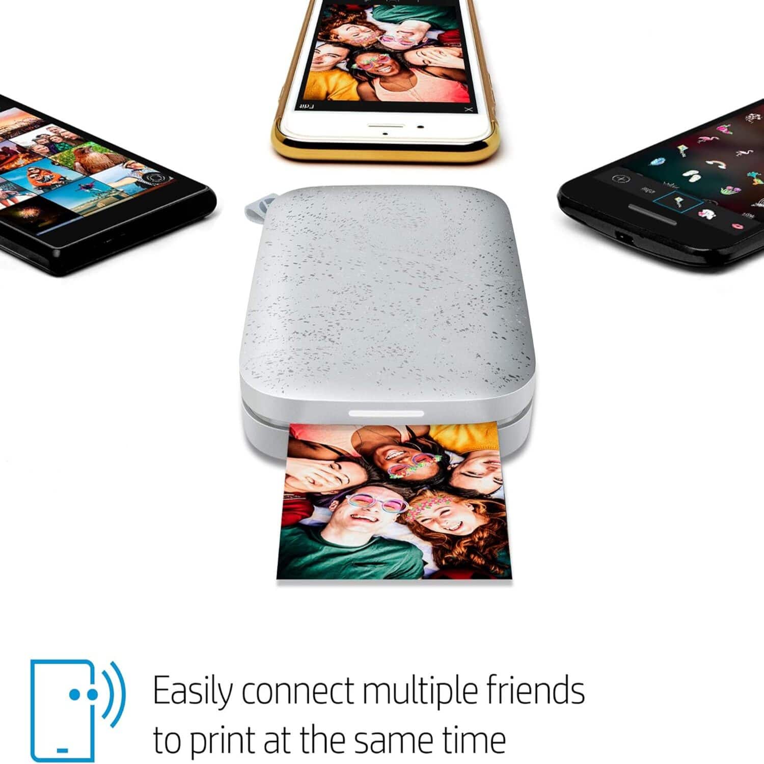 A4 Easily connect multiple friends to print at the same time