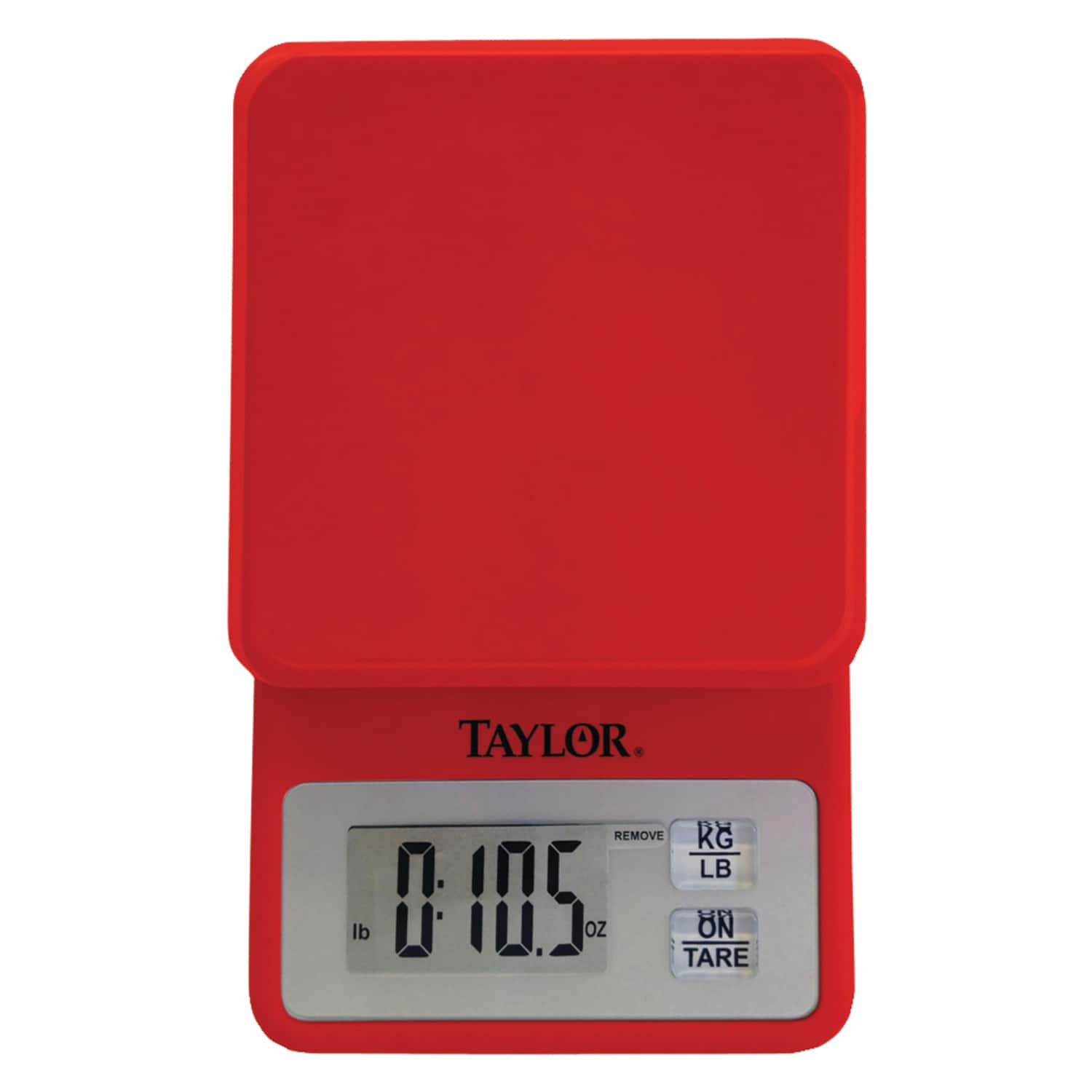 Taylor Precision Products - 11 Lb Capacity Compact Kitchen Scale - White
