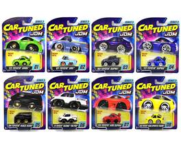 Car Tuned - JDM Tuners Series 3 Set of 8 Pieces Diecast Model Cars by CarTuned
