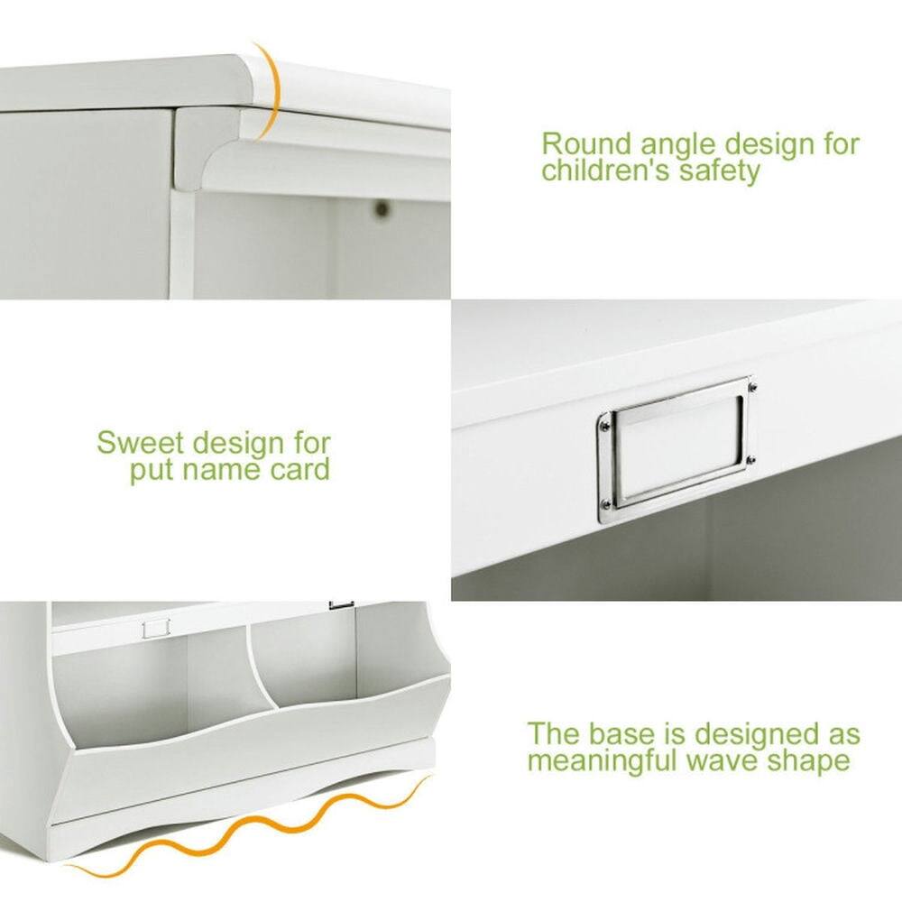 - Round angle design for children's safety
- Sweet design for put name card
- The base is designed as meaningful wave shape