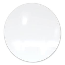 Ghent - REMOVE - Coda Low Profile Circular Magnetic Glassboard, 24" x 24", White Surface
