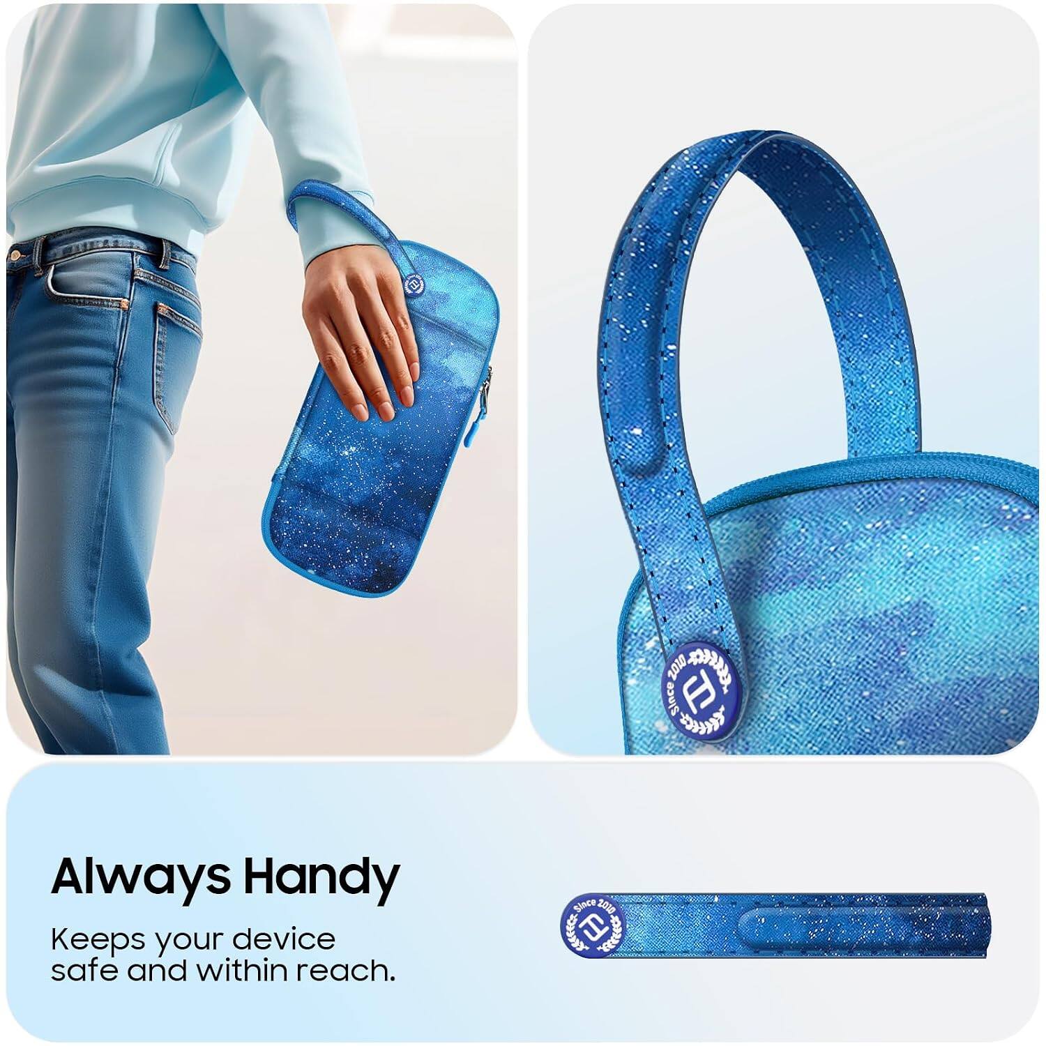 2010 - CRELCE  
Since Always Handy  
Keeps your device safe and within reach.  
Since 2010