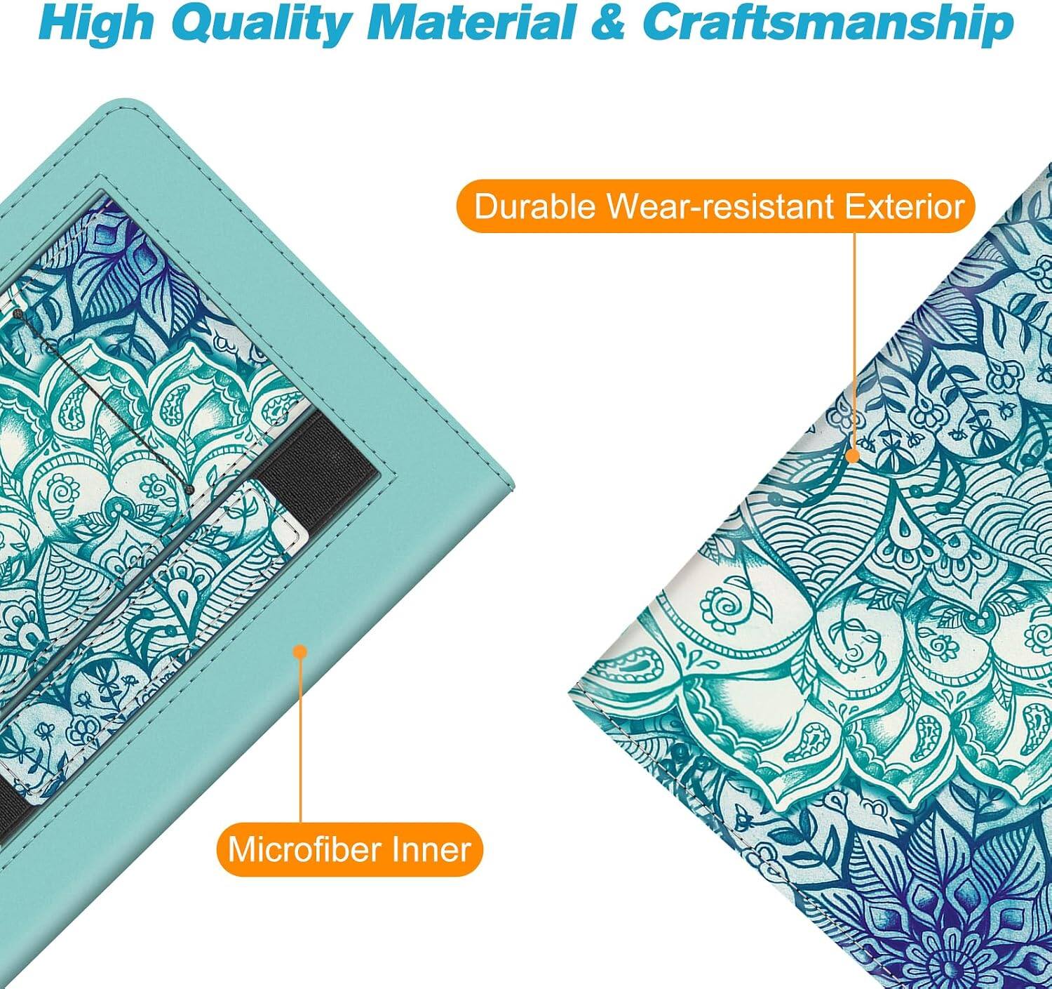 High Quality Material & Craftsmanship  
Durable Wear-resistant Exterior  
Microfiber Inner