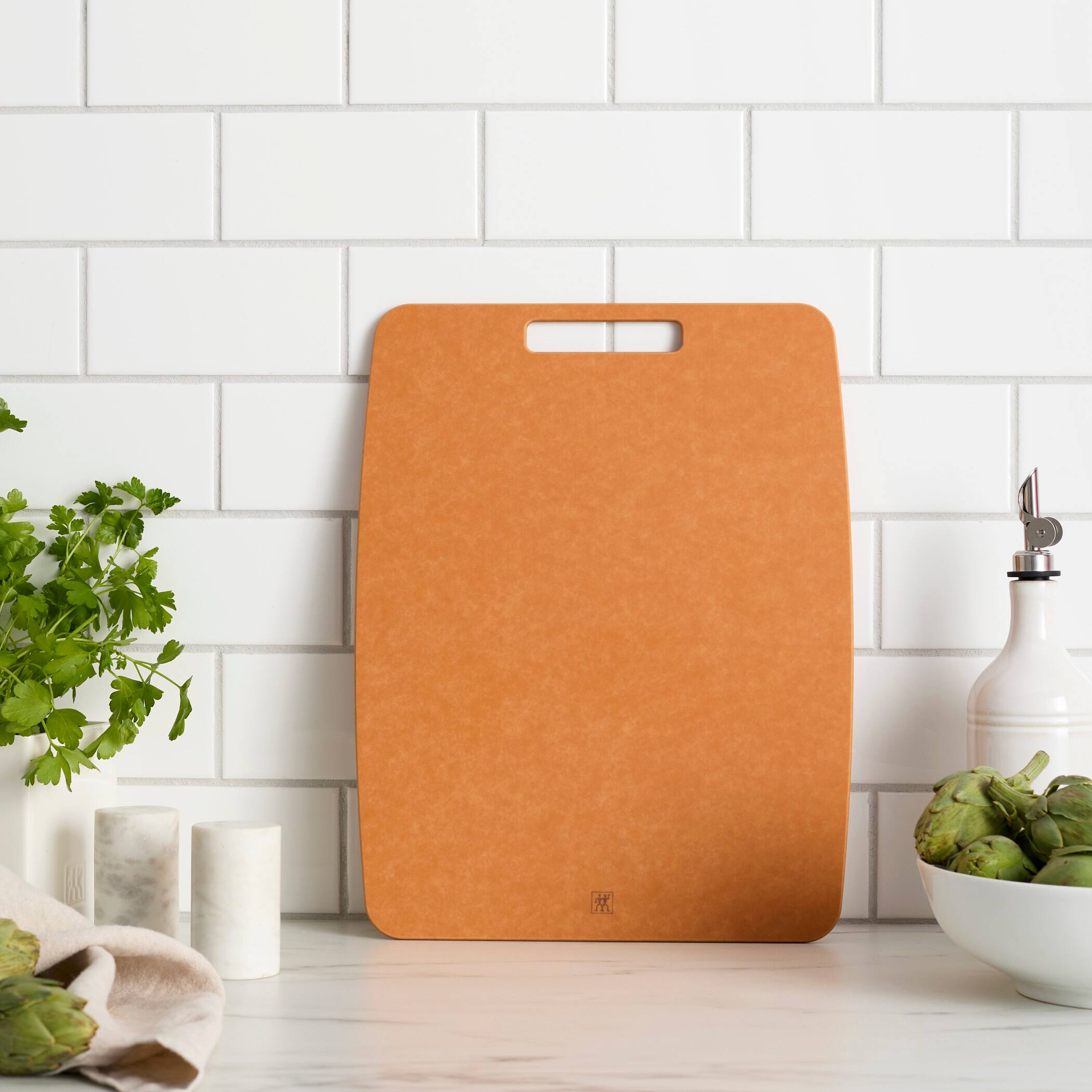 Alt View 4. ZWILLING - ZWILLING Plant Fiber 14.5-in x 11.25-in Cutting Board - Natural - Natural.