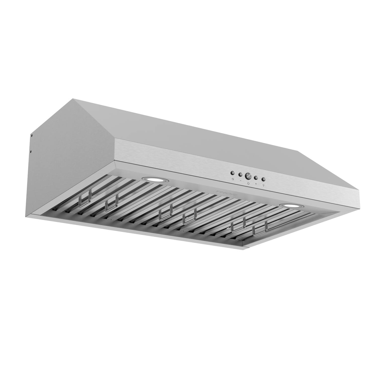 Left. Thor Kitchen - 30 Inch Convertible Undercabinet Range Hood in Stainless Steel - Stainless steel.