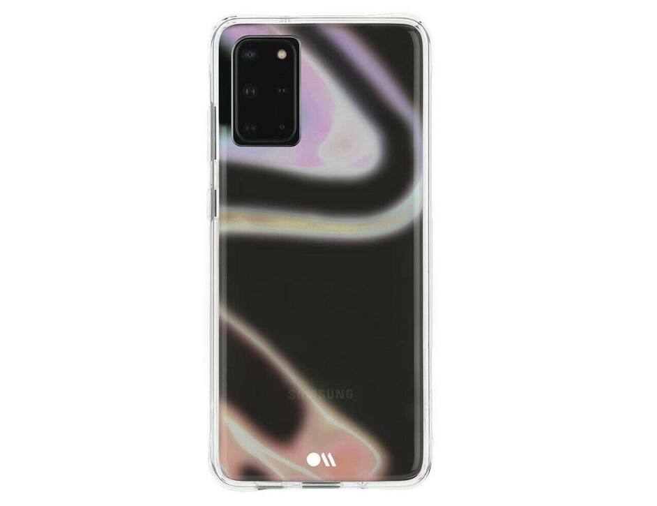 Front. Case-Mate - Case-Mate Samsung Galaxy S20+ (Plus) Case Soap bubble Iridescent Case - Soap Bubble.