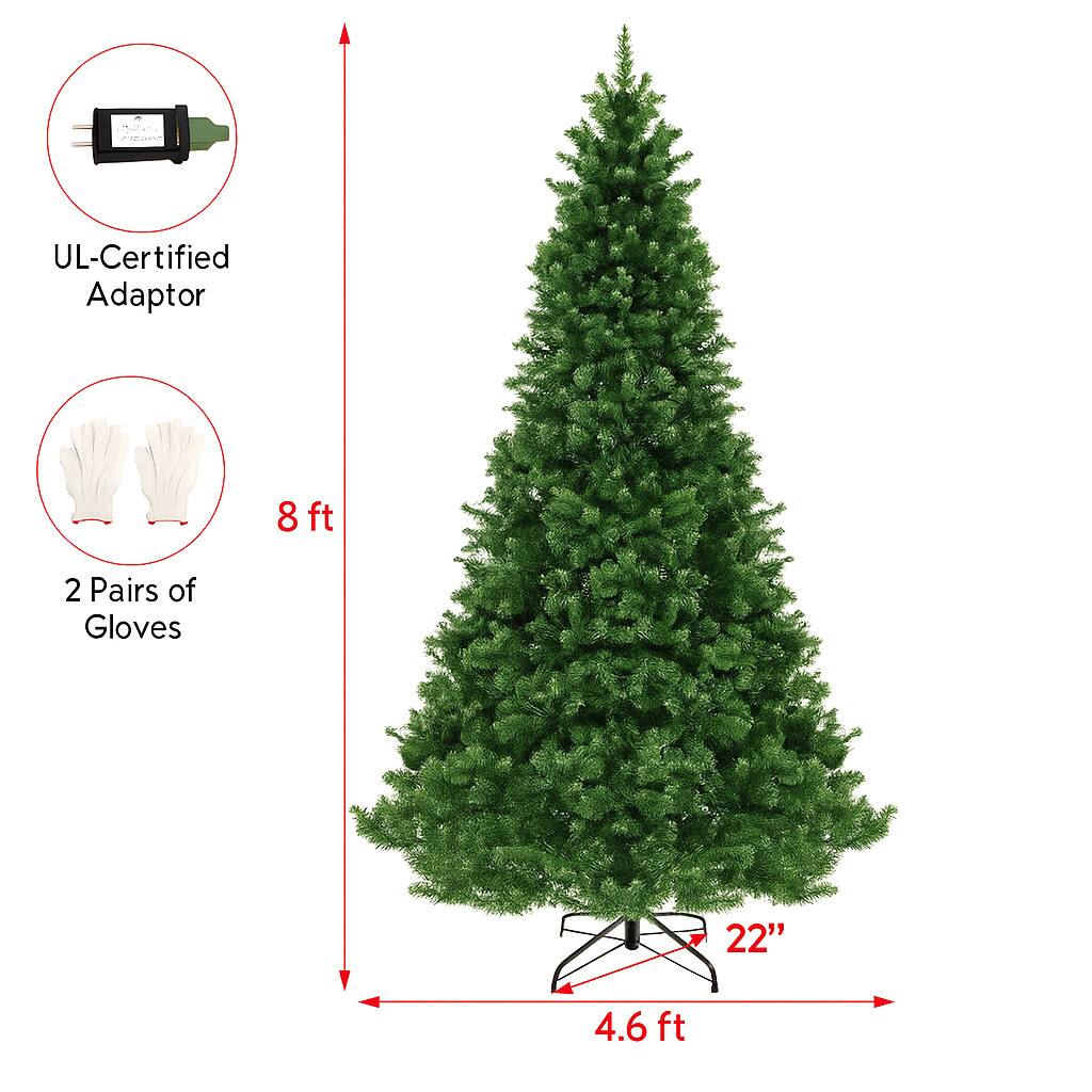 UL-Certified Adaptor  
8 ft  
2 Pairs of Gloves  
22"  
4.6 ft