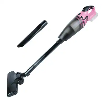 Front. Sony - Play My Light Up Vacuum Cleaner 24 M+ Pink/Silver 24.5 in.