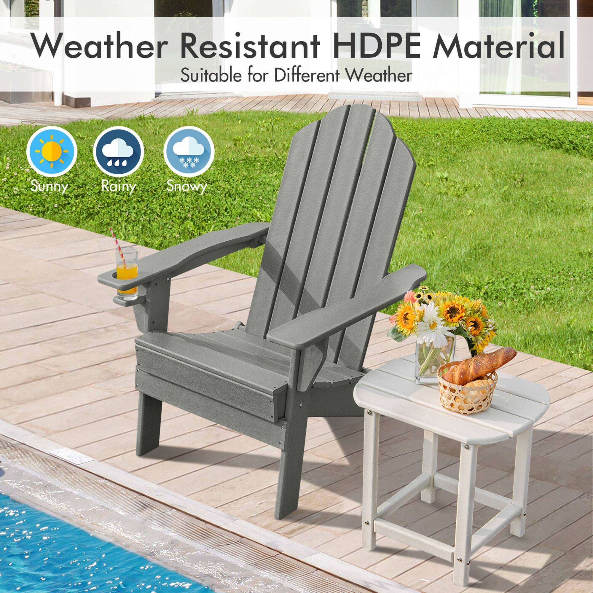 Weather Resistant HDPE Material
Suitable for Different Weather
Sunny
Rainy
Snowy