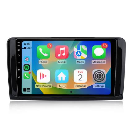 6:18
5G E
Phone Music Maps Messages
Now Playing Auto
TUE 2
Calendar Settings