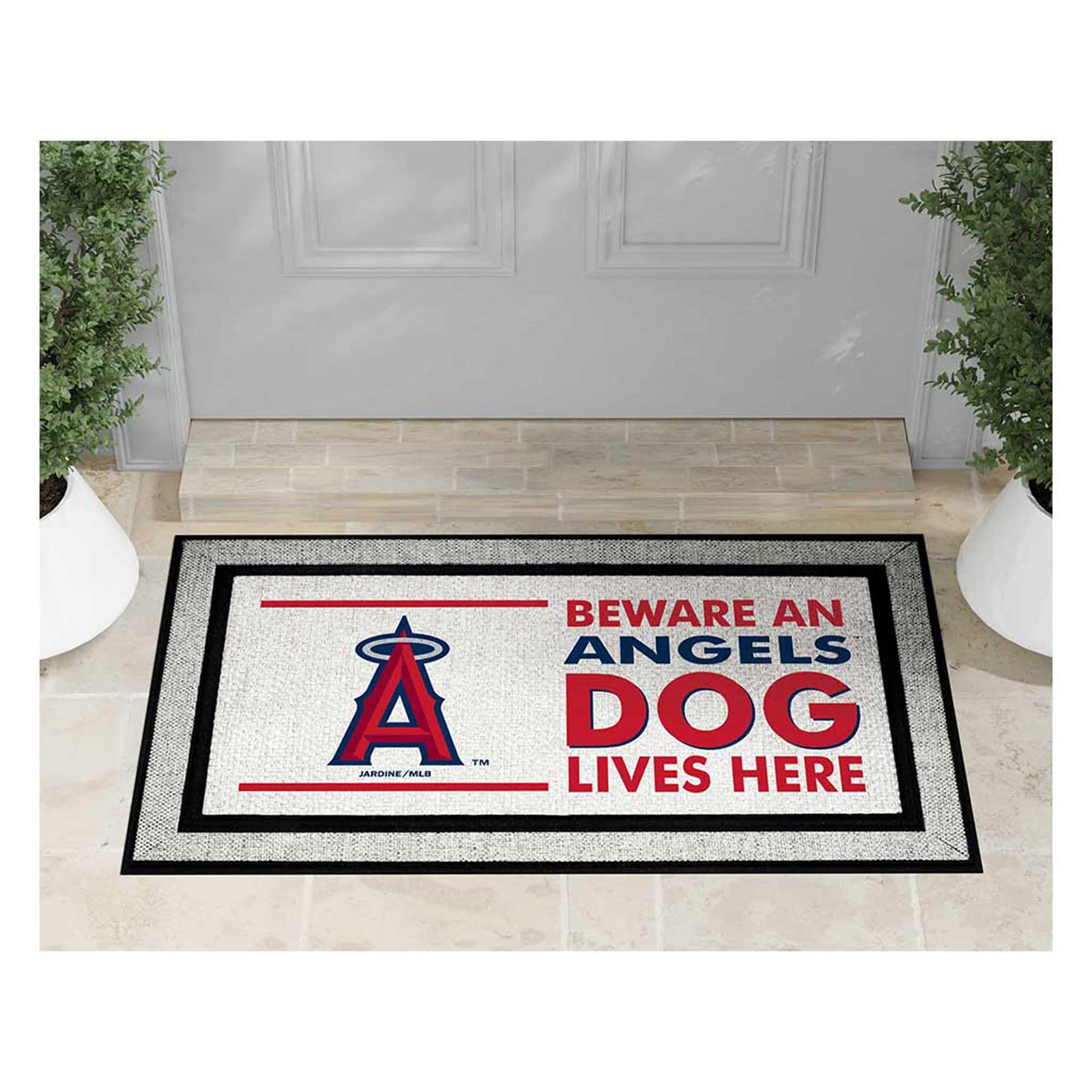BEWARE AN ANGELS DOG LIVES HERE
