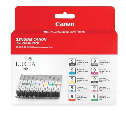 Canon  
GENUINE CANON Ink Value Pack  
GENUINO DE CANON Paquete combo de tinta  

LUCIA ink  

9 MBK 9 C  
1 => Tanki Depsito de Teb 14 7 300 Deposito de Tinta 14  
9 9 M  
1 k & Tinsa 3-5 7 Tank) Deposito Tinta 55 and  
9  
9  
9 Y  
7 Brok Tordo' Deposito da  
9 FBK  
1 IR TankJ de Trea  
9 PC  
1 ink Tanky Deposiso & Tints 14  
9 PM  
1 Tank! Depsito de H  
9 R  
54  
Tonks de Tista  
9  
Tarks do Tab