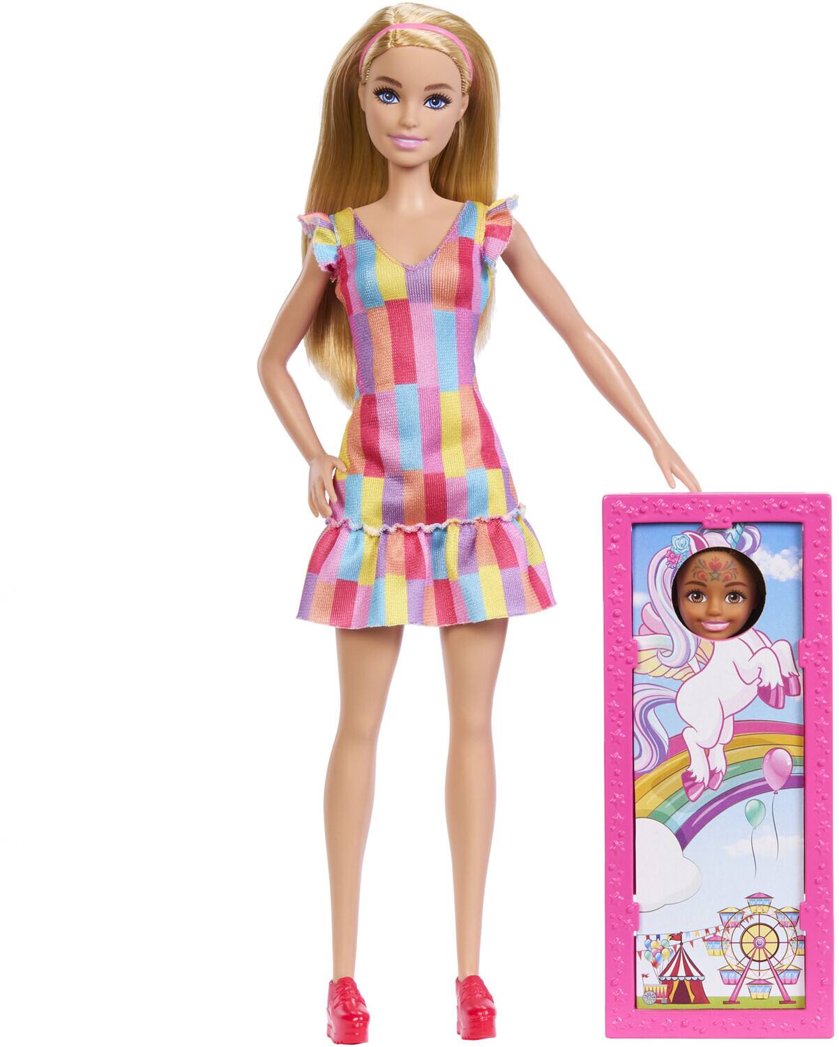 Alt View 2. Mattel - Mattel - Barbie Day at the Fair Face Paint Playset, Blonde   - Collectibles - Multicolor.