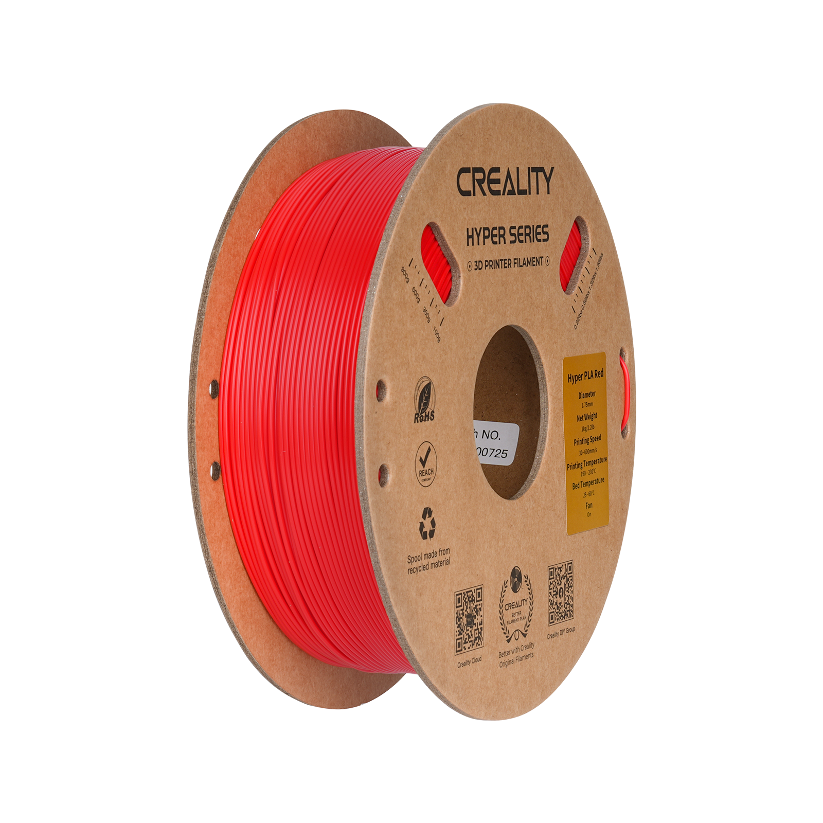 Creality - Hyper PLA 1KG - Red