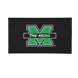 Evergreen Enterprises - Marshall Thundering Herd 16" x 28" Full Color Indoor/Outdoor Logo Turf Mat - Multicolor
