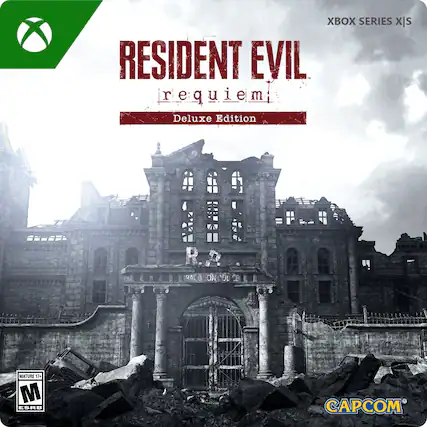 XBOX SERIES X/S RESIDENT EVIL Requiem Deluxe Edition MATURE 17+ M ESRB CAPCOM - M (Mature 17+)
