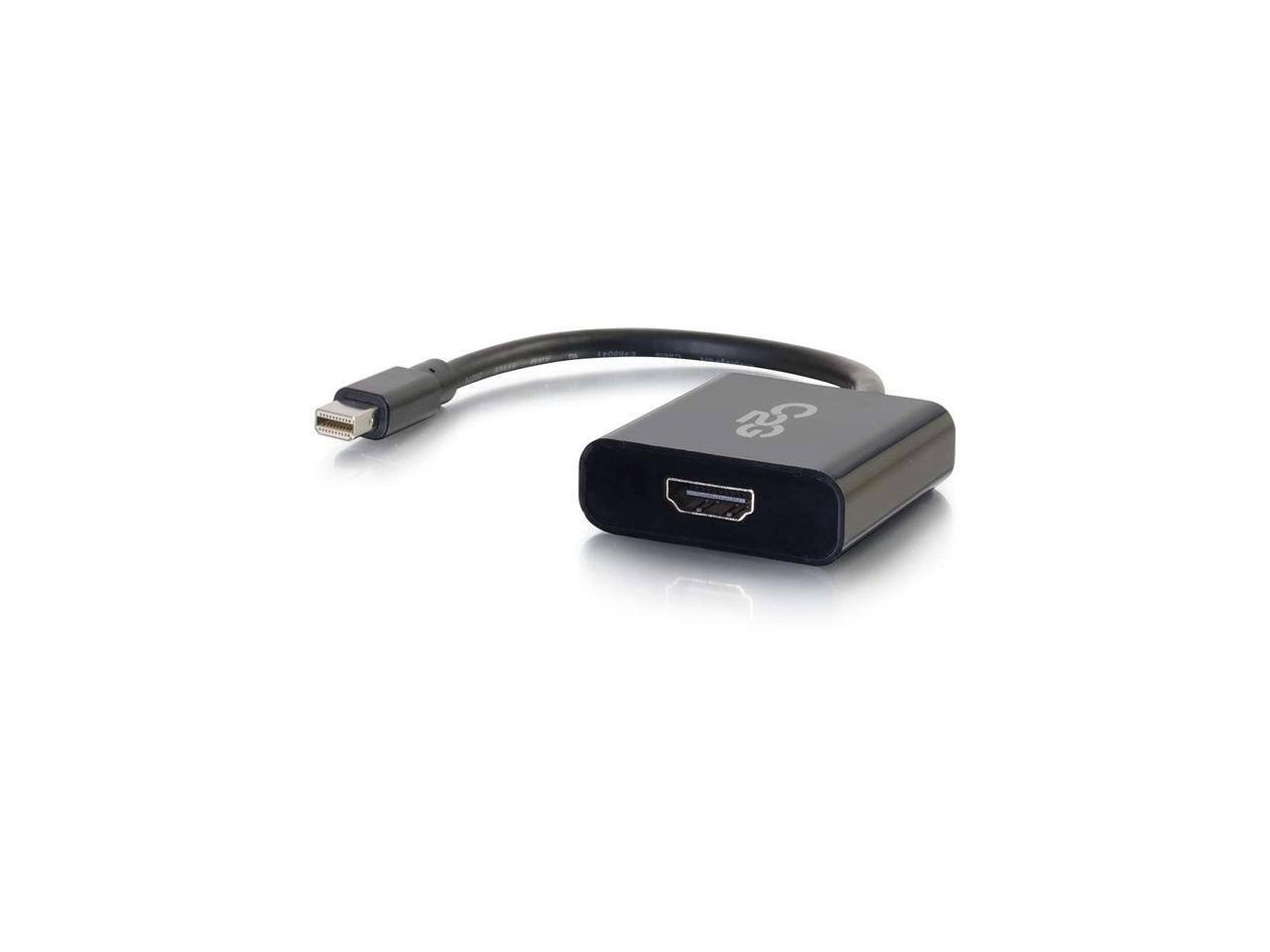 Alt View 4. Cables to Go - C2g Mini Displayport To Hdmi Adapter - Active Adapter Converter - Black.