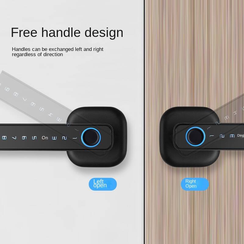 Free handle design  
Handles can be exchanged left and right regardless of direction  

Left open  
Right open