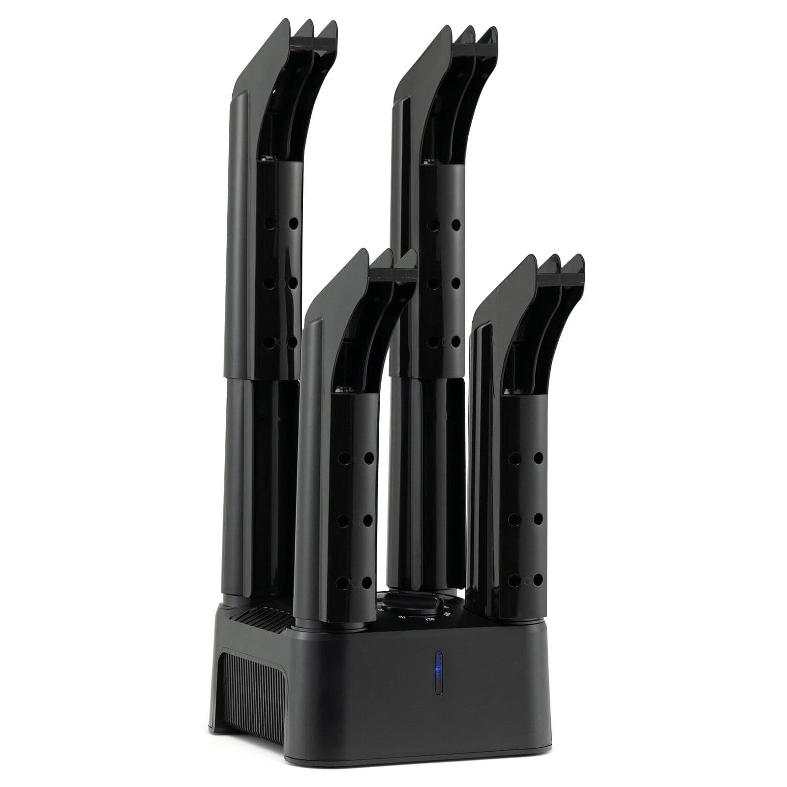 SKONYON - Electric Shoe Dryer with Dual Heating Tubes Fast Deodorizing and 200W Quiet Operation - Black