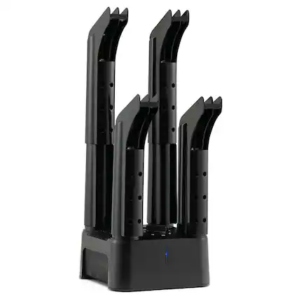 Front. SKONYON - Electric Shoe Dryer with Dual Heating Tubes Fast Deodorizing and 200W Quiet Operation - Black.