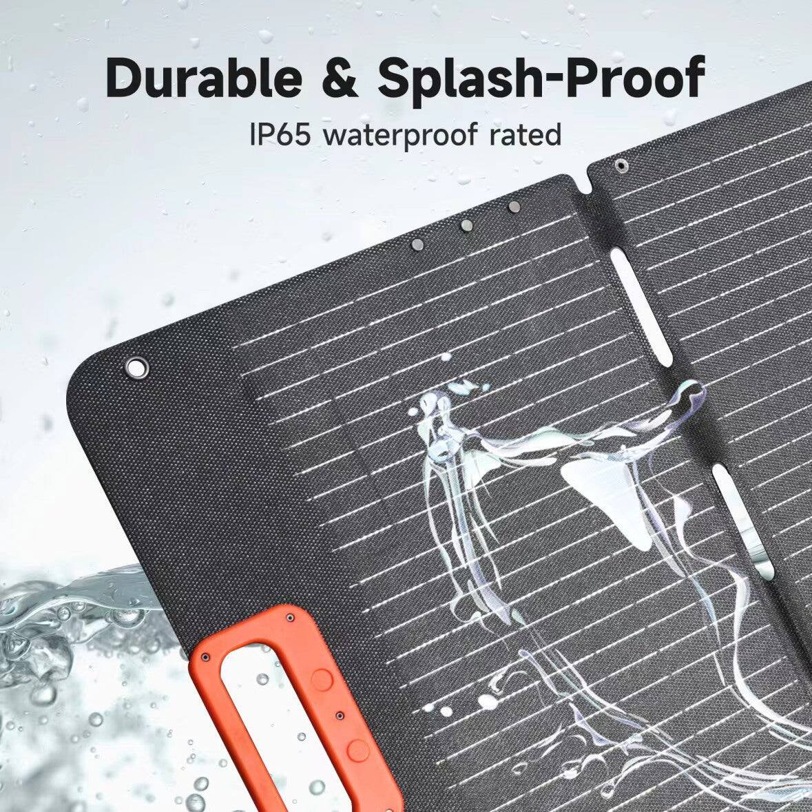 Durable & Splash-Proof  
IP65 waterproof rated