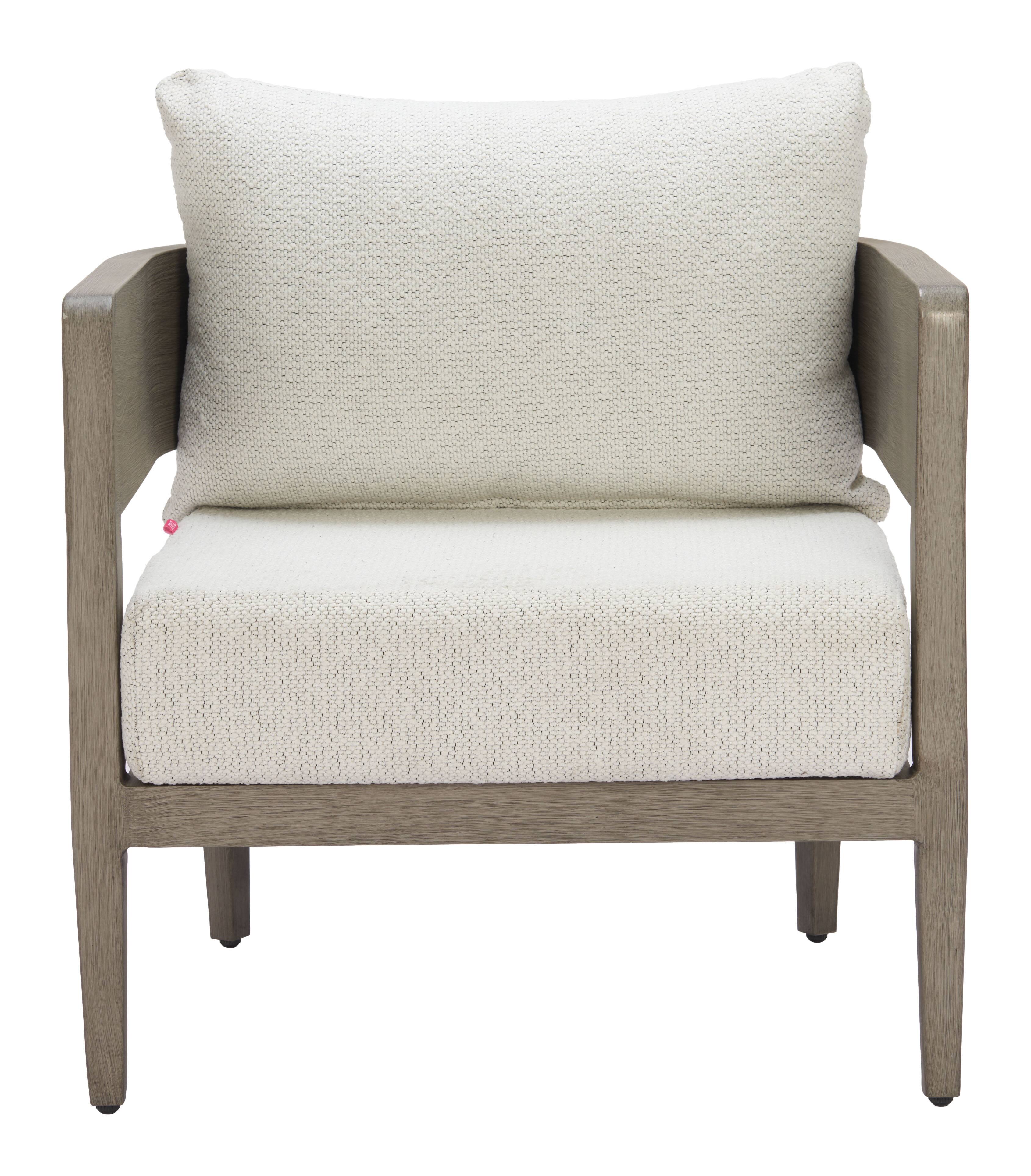 Alt View 1. Hivvago - Foret Armchair Beige - Beige.