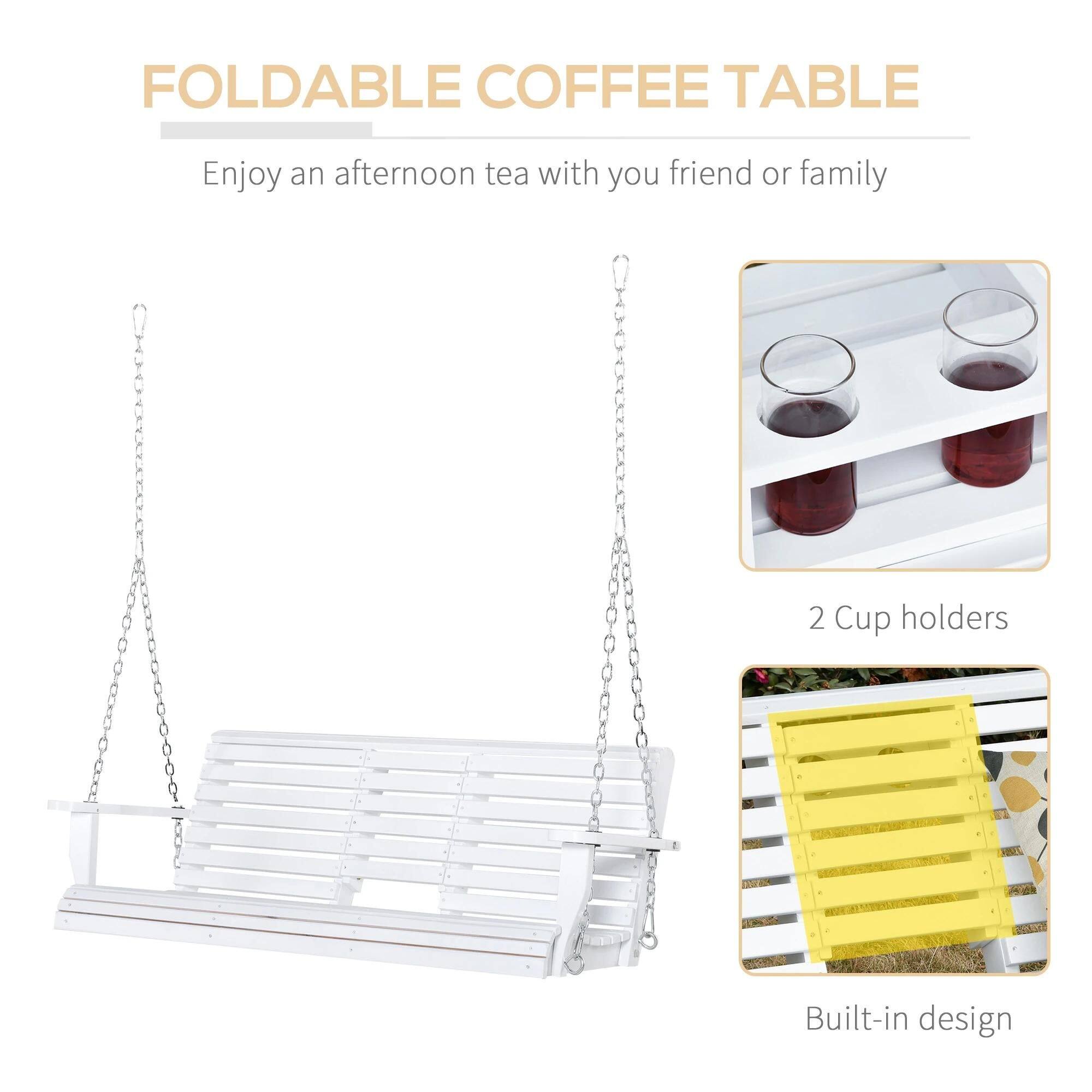 FOLDABLE COFFEE TABLE

Enjoy an afternoon tea with your friend or family

2 Cup holders
Built-in design
