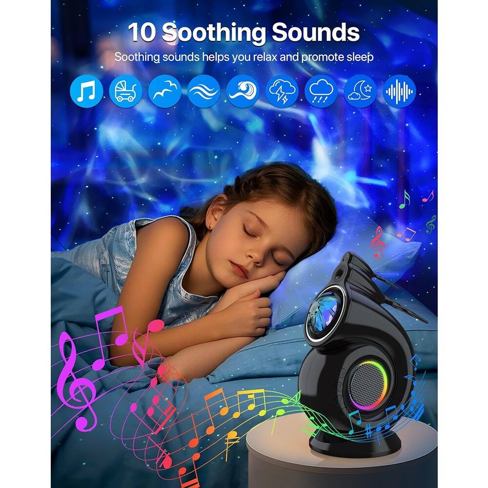 10 Soothing Sounds  
Soothing sounds help you relax and promote sleep