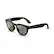 Front. Ray-Ban Meta - Ray-Ban Meta Headliner (Gen 2) glasses with Meta AI, Audio, Photo, Video Compatibility - Green lenses - Shiny Black.