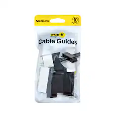 Medium 10 Pack Wrap-It Storage Cable Guides