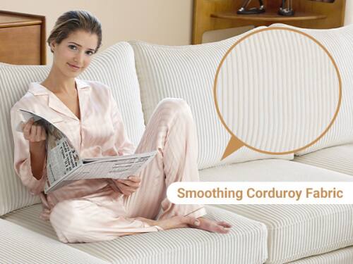 Smoothing Corduroy Fabric