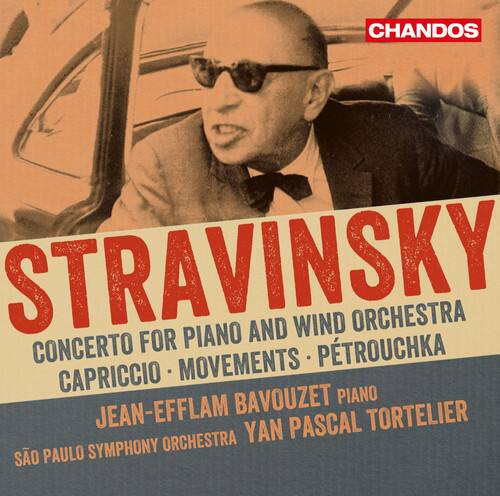 CHANDOS

STRAVINSKY

CONCERTO FOR PIANO AND WIND ORCHESTRA  
CAPRICCIO • MOVEMENTS • PÉTROUCHKA

JEAN-EFFLAM BAVOUZET PIANO  
YAN PASCAL TORTELIER  
SÃO PAULO SYMPHONY ORCHESTRA