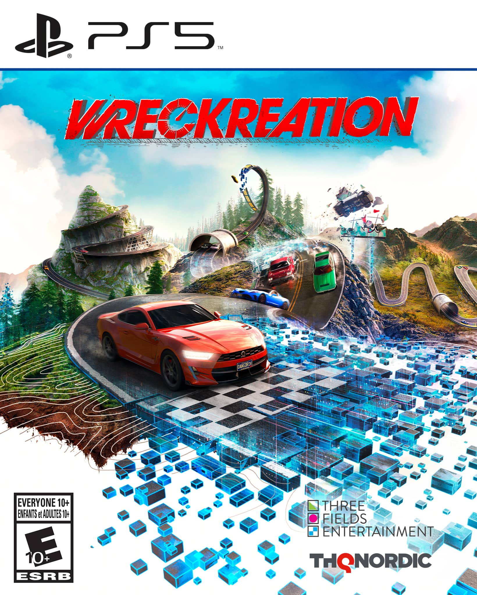 Wreckreation is a racing game for the PlayStation 5, rated E for Everyone. It is suitable for players of all ages, including children and adults. The game is developed by Three Fields Entertainment and published by Thunderful.