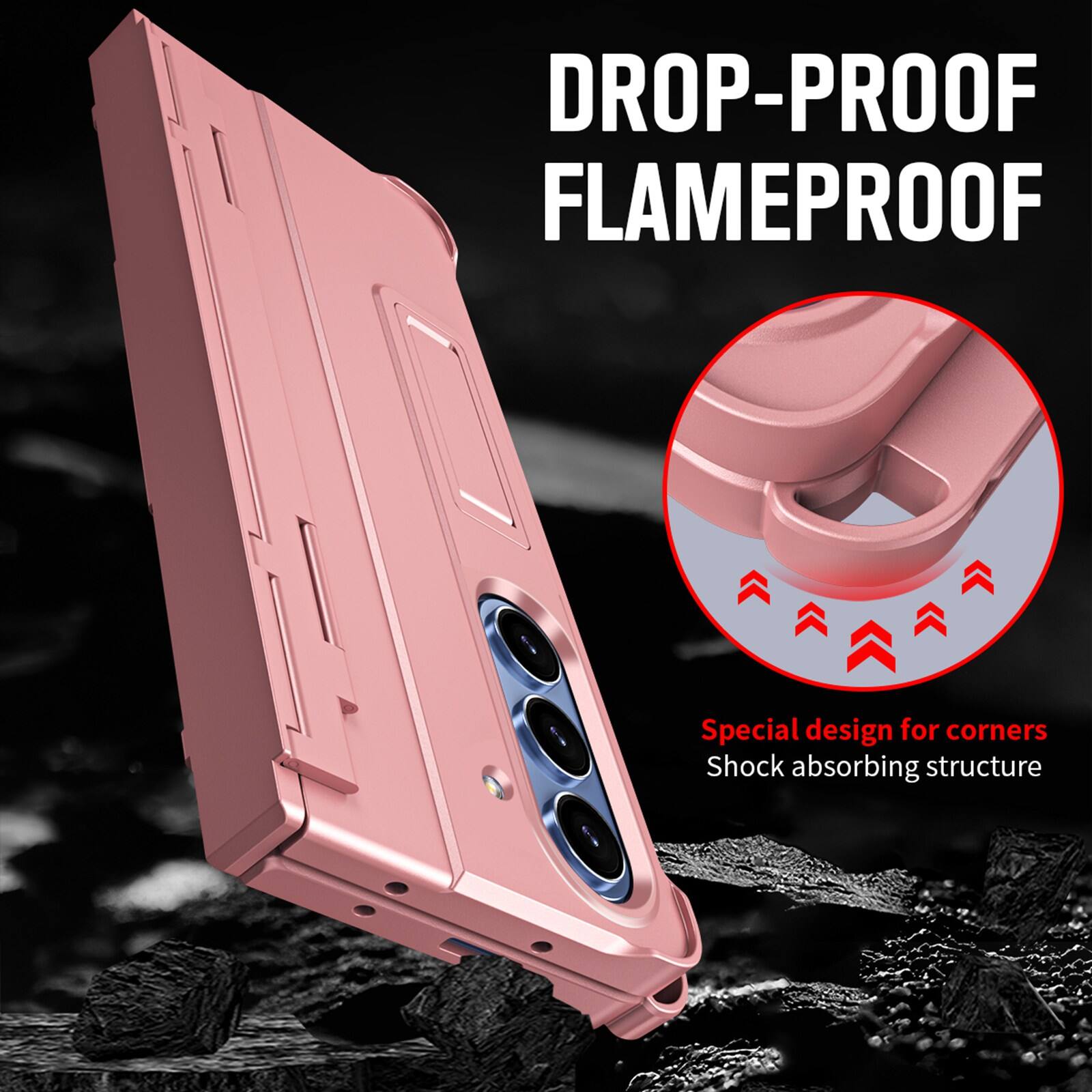 DROP-PROOF FLAMEPROOF

Special design for corners
Shock absorbing structure