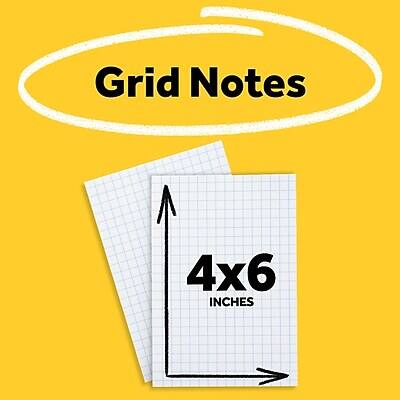 Grid Notes  
4x6 Inches
