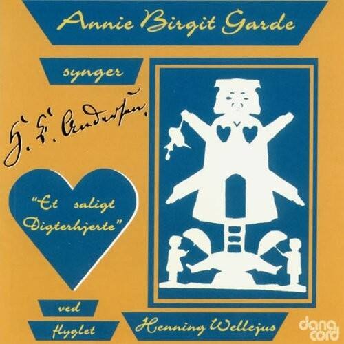 Annie Birgit Garde  
synger  
5.5.  
5.5 acu.  
"Et saligt Digterhjerte"  
ved fyglet  
Henning Wellejus  
dana cord