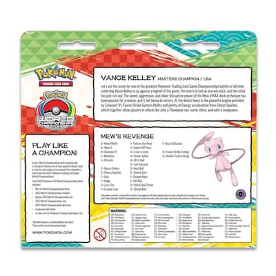Pokémon Pokemon TCG: 2023 World Championships Deck Mew's Revenge Pokémon Pokemon TCG: 2023 World Championships Deck Mew's Revenge