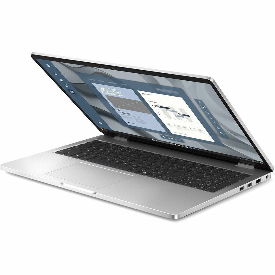 Alt View 8. Dell - Dell Pro 16 PC16255 16" Notebook - Full HD Plus - 60 Hz - AMD Ryzen 5 220 - 16 GB - 256 GB SSD - English (US) Keyboard - Magnetite.