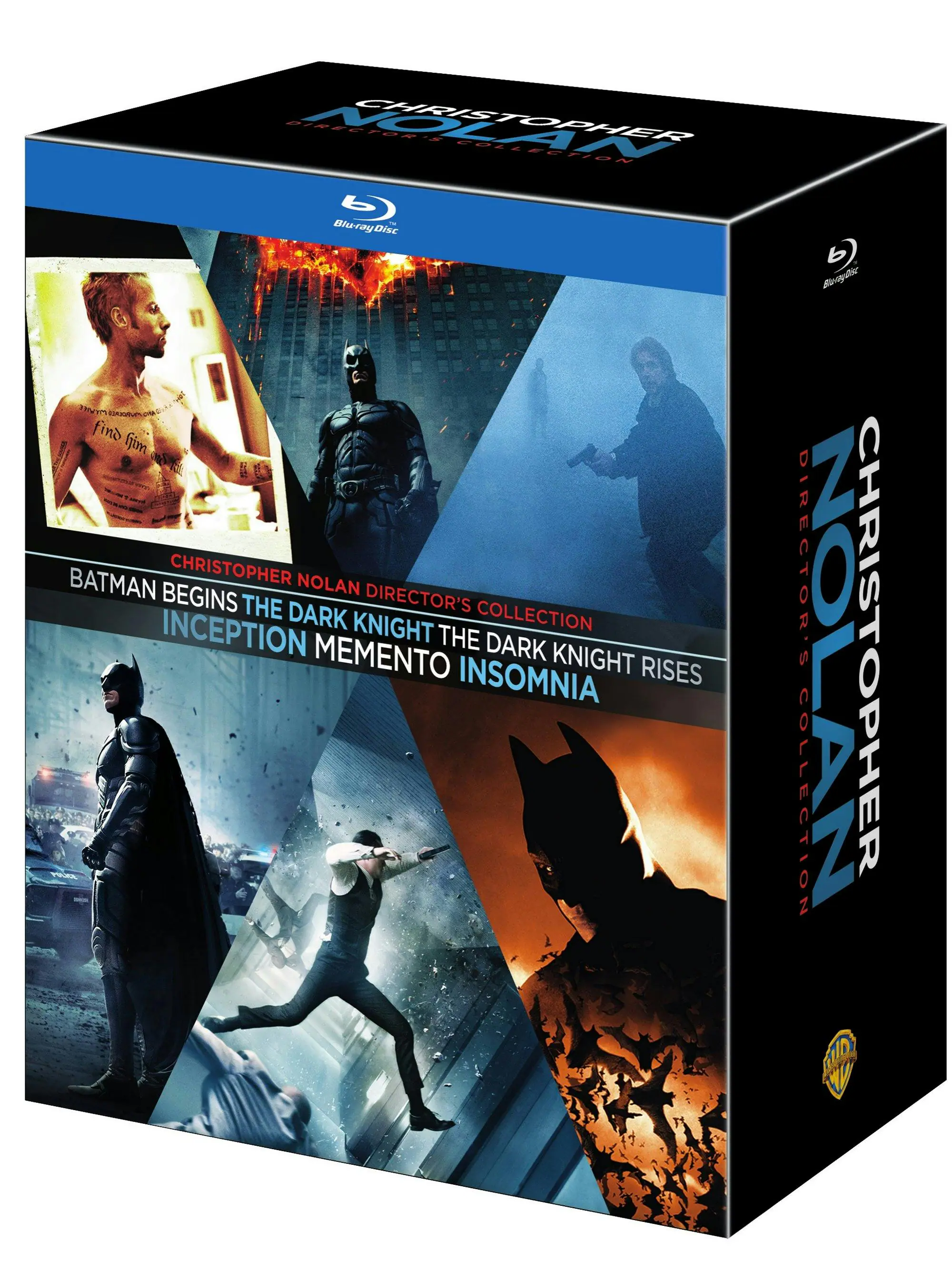 Angle. Christopher Nolan Collection (Box Set) [Blu-ray].