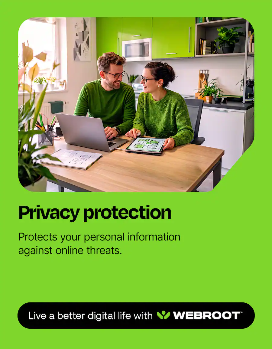 Webroot Ransomware Protection Webroot Essentials Antivirus Protection and Internet Security (1 Device ...