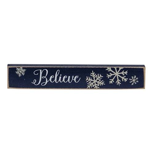 Left. BreeBe - Believe Snowflake Mini Stick 3 Asstd. - Multicolor.